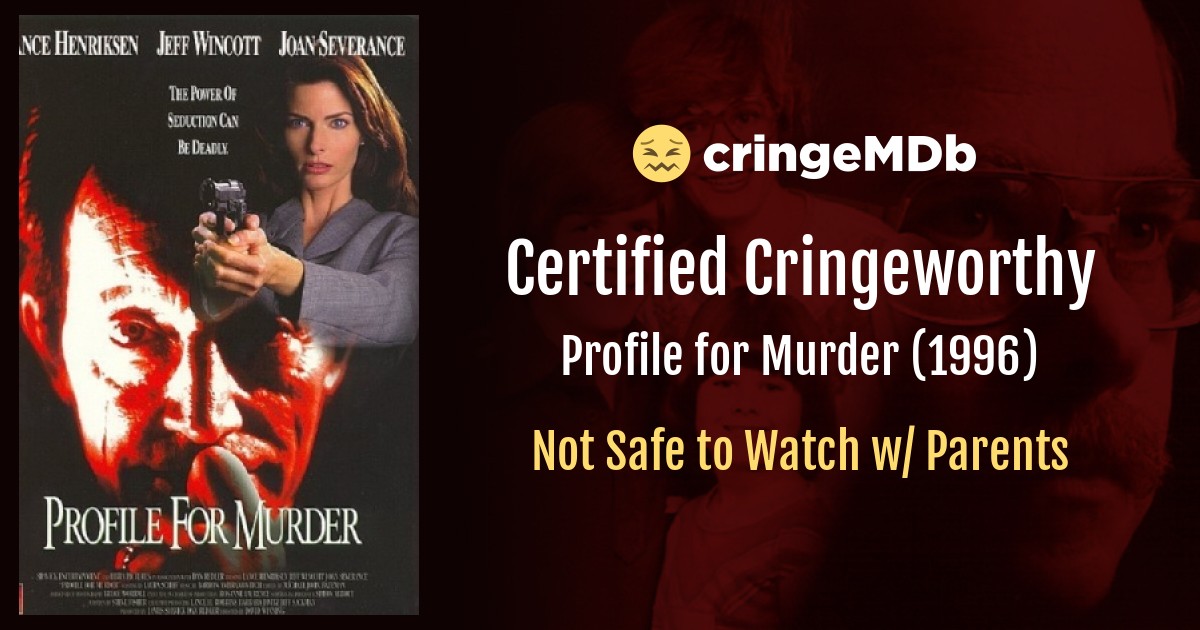Profile For Murder 1996 Sexual Content Cringemdb